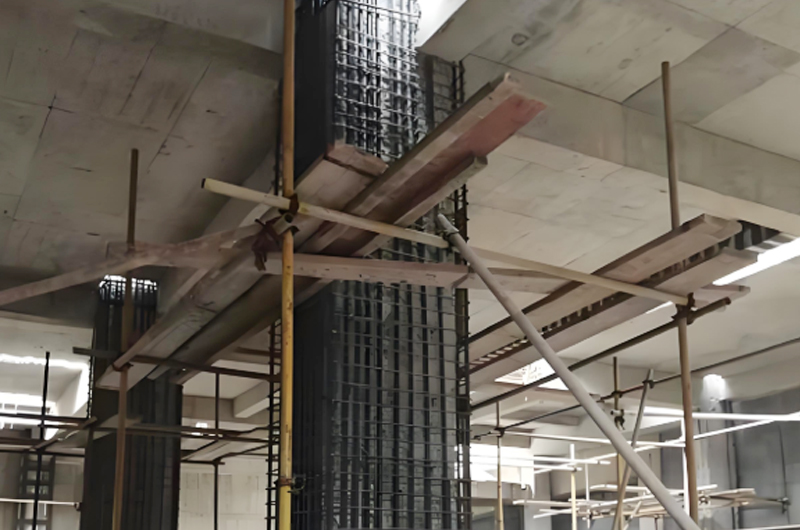 混凝土柱子強度不夠加固方案